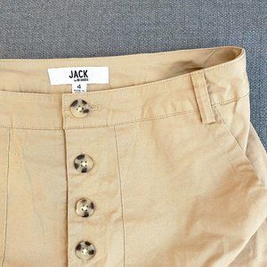 Jack by BB Dakota High Waisted Tan Shorts